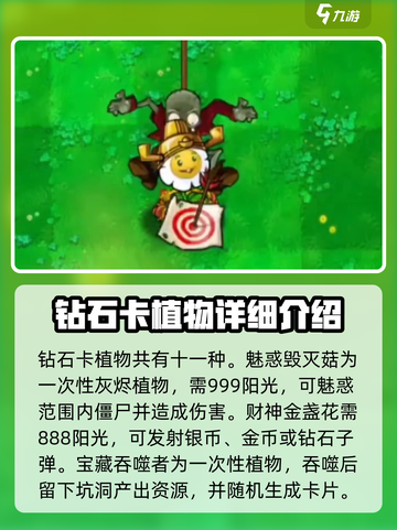 植物大战僵尸杂交版💎钻卡全介绍💥截图2