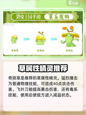 洛克王国🔥草系精灵排行，最强竟是它！🌿截图4