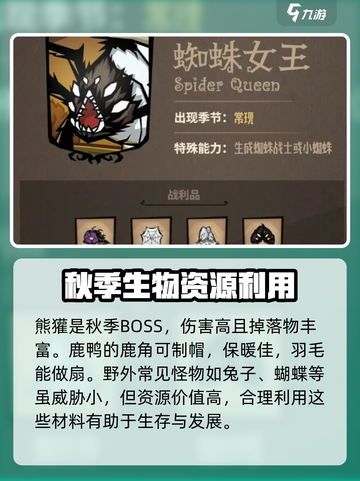 饥荒新家园怪物图鉴有哪些介绍截图3