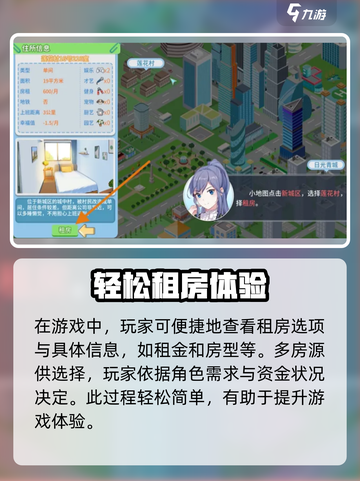 职场浮生记：租房攻略大揭秘！🎮🔥截图4