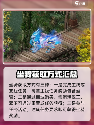 剑侠世界起源🔥坐骑攻略详解✨截图4
