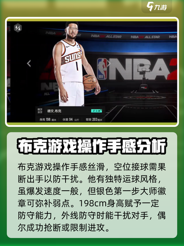 美职篮全明星布克怎么样介绍截图4
