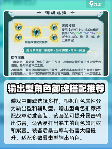 仙剑奇侠传御魂攻略🔥超强套装推荐！💎截图2