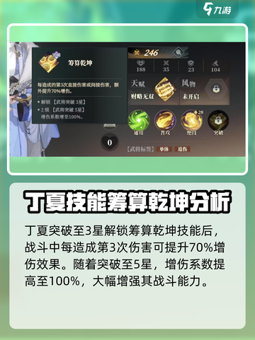 三国志幻想大陆2枭之歌丁夏强不强介绍截图4