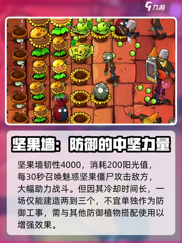 植物大战僵尸杂交版僵尸坚果墙是什么介绍截图2