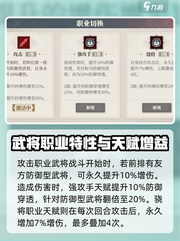 三国志幻想大陆2🔥武将天赋解锁全攻略！截图3