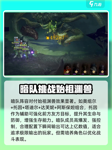 原神：龙息神寂渊兽阵容🔥超强克制效果大揭秘！截图2
