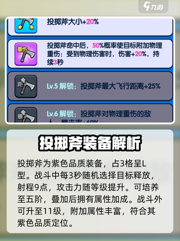 花园特工队投掷斧怎么样介绍截图2