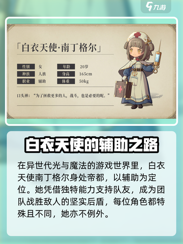 异世代光与魔法白衣天使南丁格尔怎么样介绍截图2