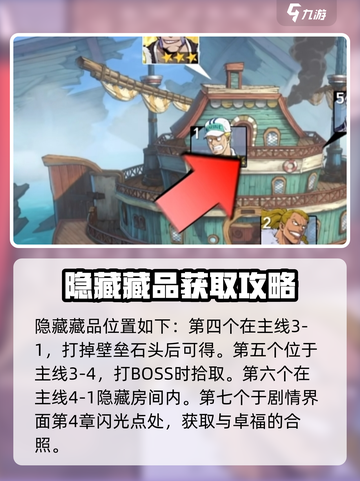 航海王壮志雄心：隐藏物品获取大揭秘💥截图4