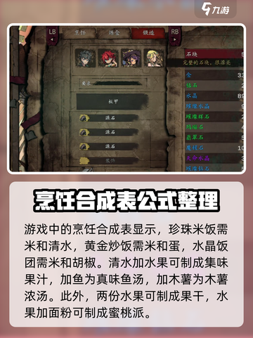 无名者屠龙合成表大全详解介绍截图2