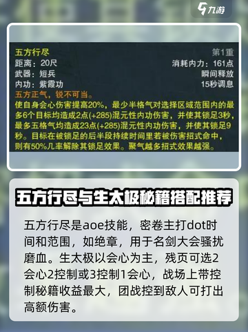 剑网3缘起：秘籍搭配🔥助你战力飙升！截图6