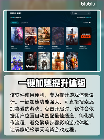 玩战地一⚡需加速器？BF1流畅秘籍🔥截图5
