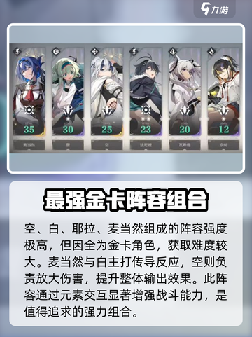 斯露德空阵容推荐介绍截图5