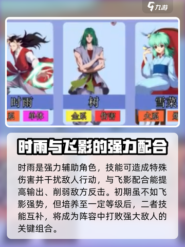 幽游白书宿命觉醒最强阵容介绍介绍截图4