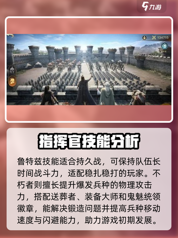 《指环王》前期指挥官推荐，轻松制胜🚀截图3