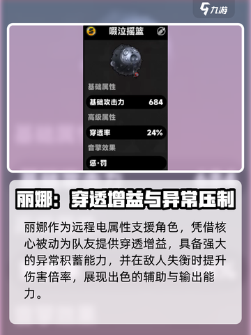 《绝区零丽娜装备推荐！这套太🔥了》💥截图2