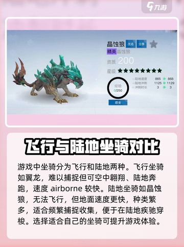 创造吧我们的星球坐骑种类有哪些介绍截图2