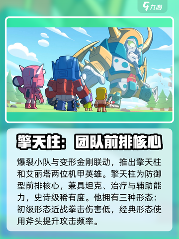 爆裂小队机甲角色有哪些介绍截图2