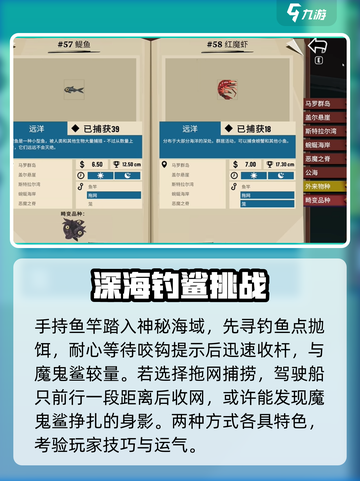 渔帆暗涌魔鬼鲨怎么获取介绍截图3