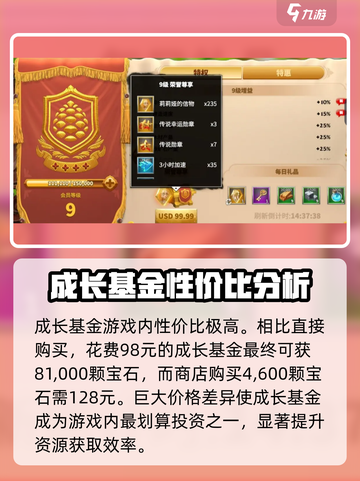 《万龙觉醒》成长基金超值吗？🔥玩家必看！截图4