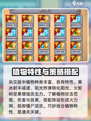 植物大战僵尸杂交版通关方法介绍截图2