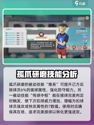 排球少年手游孤爪研磨怎么玩介绍截图2