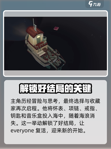 渔帆暗涌🎉全结局达成攻略，超详细解析！截图2