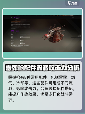 创世战车🔥霰弹枪配件大揭秘！📌游戏党必看截图2