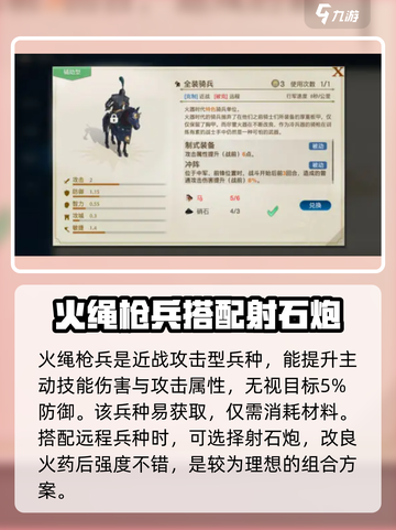世界启元工业时代兵种有哪些介绍截图2