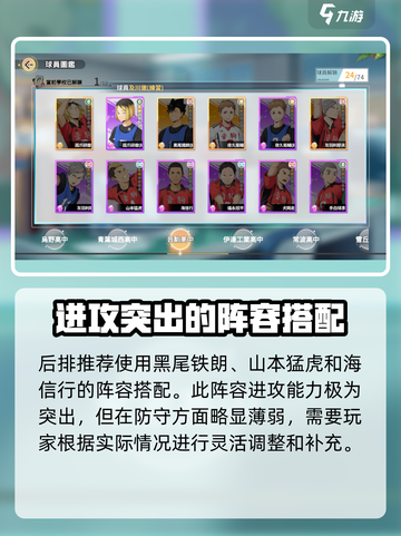 排球少年手游🔥最强阵容排名曝光，速来围观！截图5