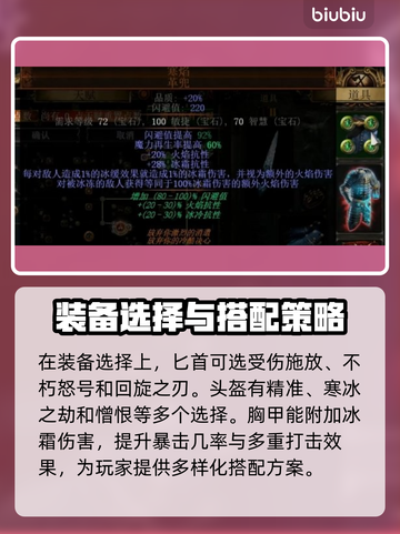 流放之路🔥冰霜之刃玩法装备全攻略！💎截图2