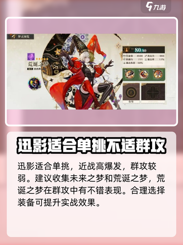 无尽梦回迅影🔥角色超详细解析来啦！💥截图3