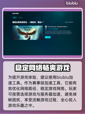 游戏加速器免费推荐，玩转全球游戏⚡🔥截图3
