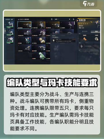 荒野起源🔥编队指南，快速上手秘籍！🎮截图2