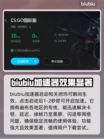 CSGO掉帧？用这款加速器秒解决！⚡🚀截图3