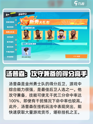 全明星街球派对t0球员有哪些介绍截图4