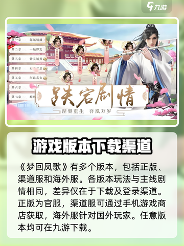 梦回凤歌有几个版本介绍截图2