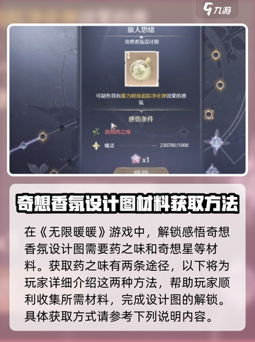 无限暖暖药之味获取方法介绍截图2