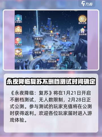 永夜降临复苏测试资格怎么获得​介绍截图2