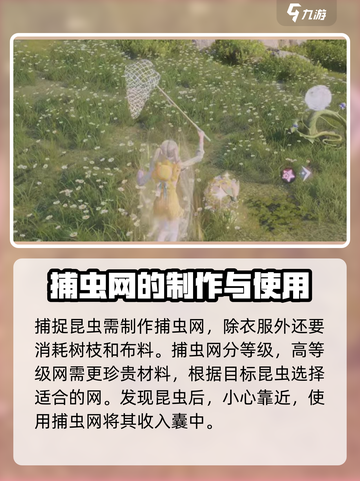 无限暖暖怎么捕虫介绍截图3