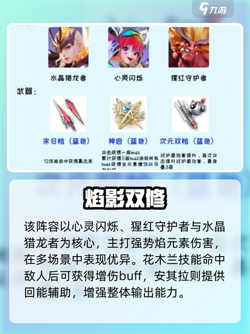🔥《星之破晓》最强阵容搭配攻略！✨截图4