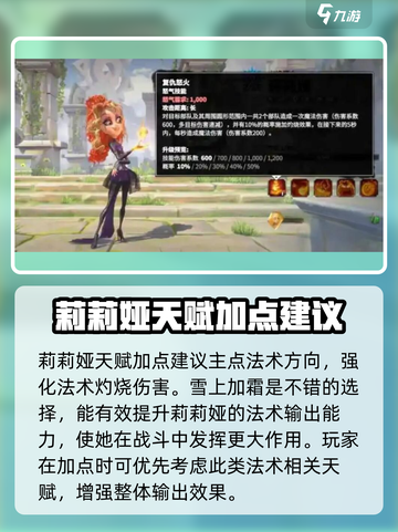 万龙觉醒🔥莉莉娅天赋加点方式大曝光！💡截图2