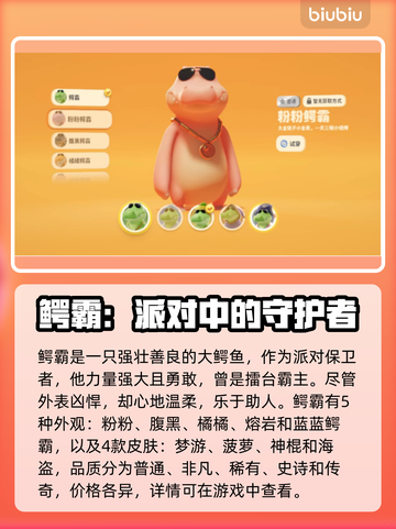 动物派对🔥猛兽派对角色全介绍🎉截图4