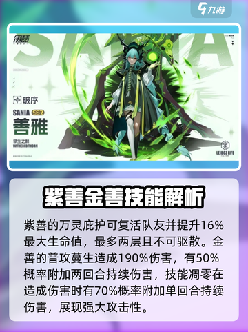 伊瑟重启日🔥善雅强度分析｜值得培养吗？截图3