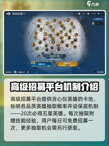 世界启元英雄招募系统介绍介绍截图3