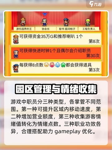 游乐园梦物语💥职员攻略+信息全介绍🎉截图2