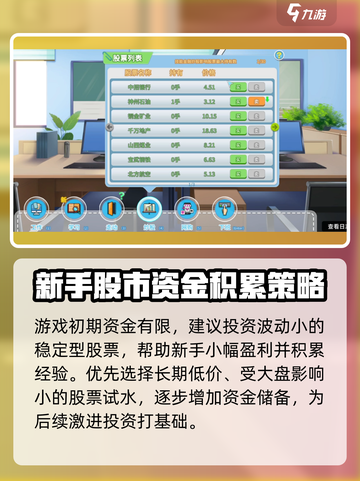 职场浮生记炒股选择攻略介绍截图2