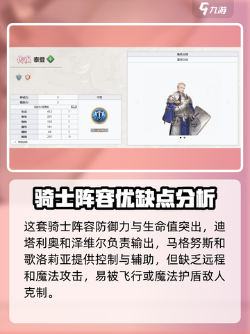 铃兰之剑骑士阵容怎么搭配介绍截图5