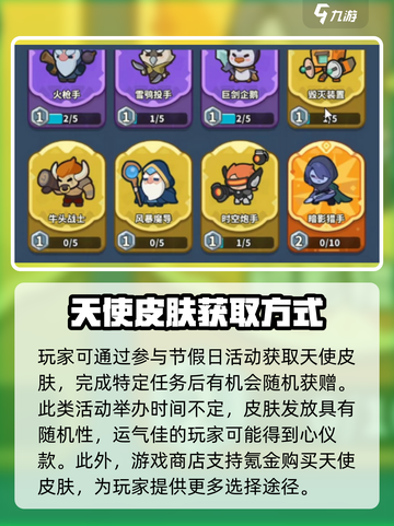 快来当领主天使皮肤怎么获得介绍截图4